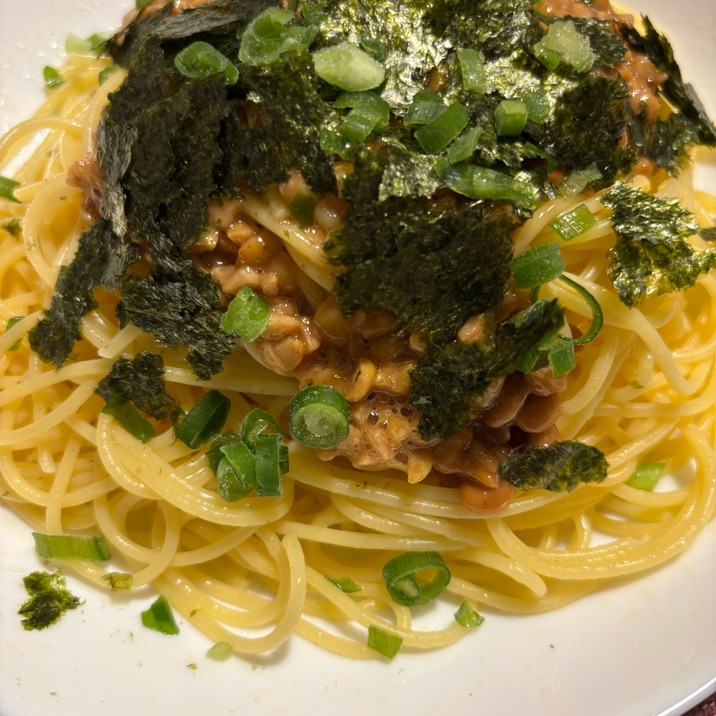 子供大好き★簡単納豆パスタ